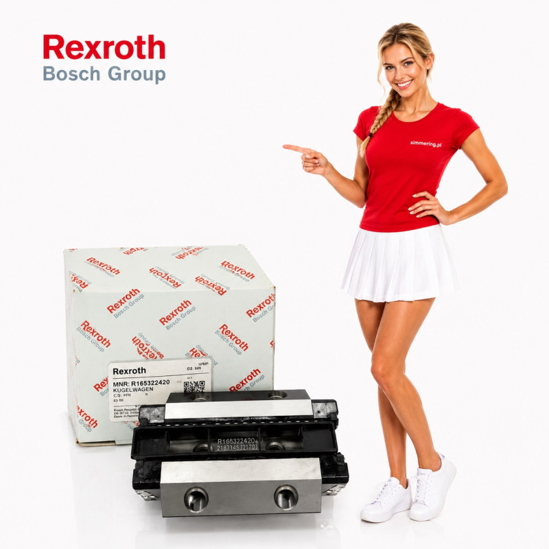 R165369410 KWC-065 -FLS-C0-N-2 (CS) REX Łożysko Liniowe - Płynność i Precyzja Ruchu