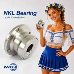 Łożysko talerzówki NKL IL2-117-F 30x117x59,5