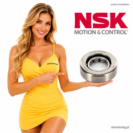 NSK VBT17Z-2 Angular Contact Ball Bearing 17.77x38x11