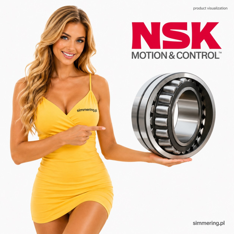 Łożysko baryłkowe NSK 22211 EAE4 HPS (55x100x25 mm)