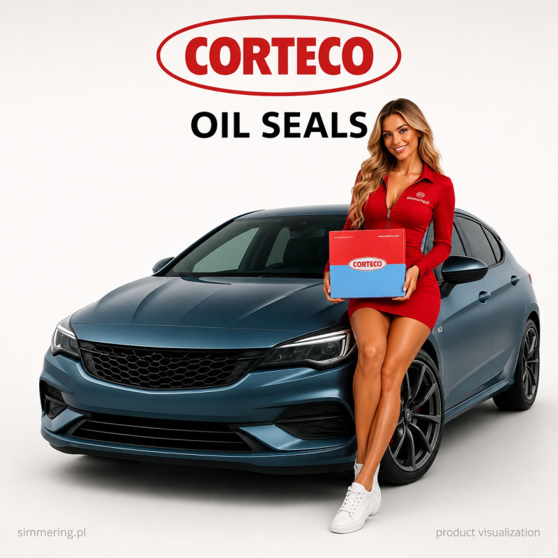 Uszczelniacz wału CORTECO 12011499B 38x52x10 mm NBR B1 Simmerring