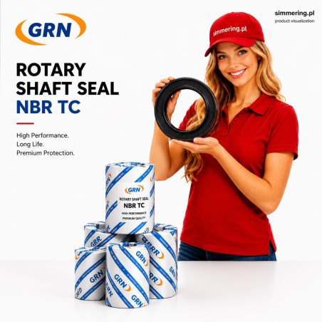TC 42x60x8 NBR Double-Lip Rotary Shaft Seal
