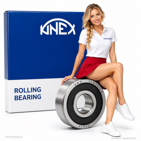 Łożysko Kulkowe KINEX 6217 2RS 85x150x28