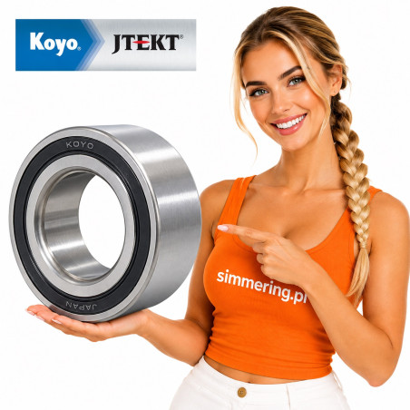 DAC 4075 W 2CS73 KOYO 40x75x39 Łożysko Kulkowe Skośne