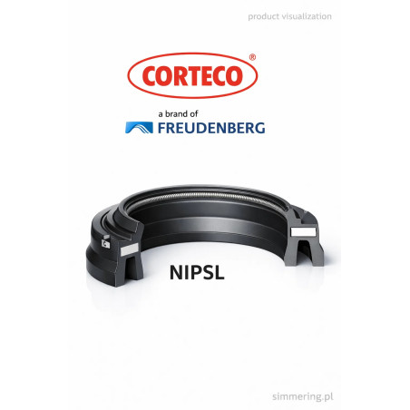 Uszczelniacz CORTECO 12006820 20x30x7/9,5 FPM NIPSLVI