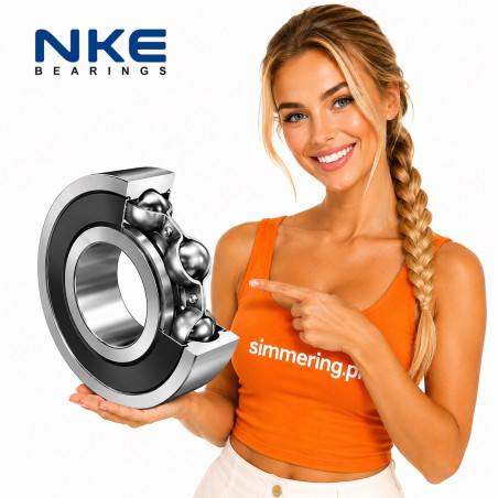 NKE 6207 2RS C3 35x72x17 Deep Groove Ball Bearing