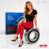 63801 2RS MTM 12x21x7 Deep Groove Ball Bearing