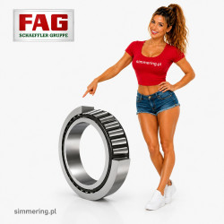 FAG 32216-XL-P5 80x140x35,25 Łożysko Stożkowe P5