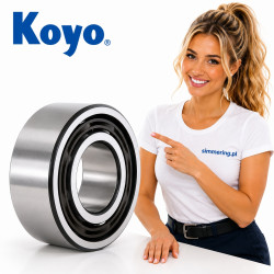 KOYO 3207 35x72x27 Double Row Angular Contact Ball Bearing