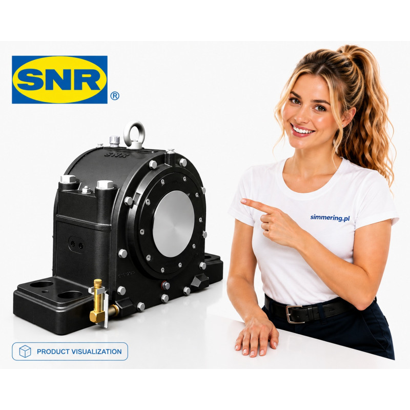 SNR SNOE 228 CBL - Oil Lubricated Split Plummer Block Housing