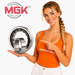 NU 214 E MGK 70x125x24 Łożysko Walcowe