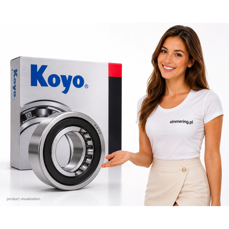6004 2RS C3 KOYO 20x42x12 Łożysko Kulkowe Zwykłe