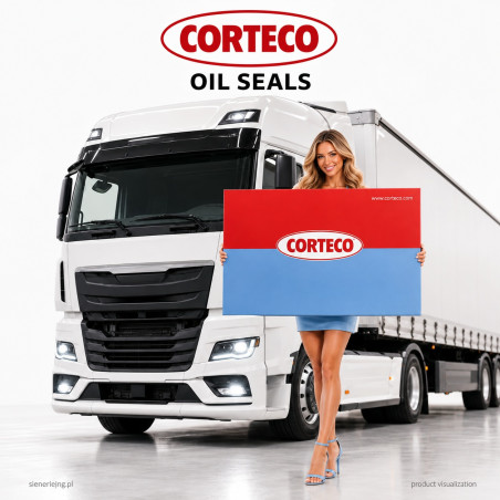 CORTECO 12013363 FPM B1VIDRW 70x90x10 - Uszczelniacz Wału