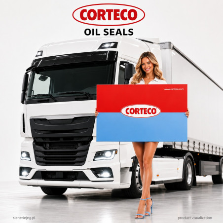 Rotary Shaft Seal CORTECO 01029728 NBR RWDR-KOMBI Oil Seal 70x90x10/14