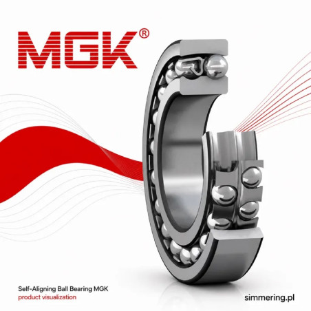 1213 K MGK 65x120x23 Self-Aligning Ball Bearing