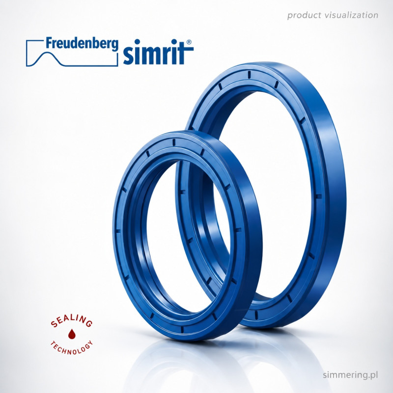 Simmering Simrit 40x68x6/4,5 BAUMSL - Uszczelniacz Wału Freudenberg