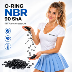 NBR O-Ring 14x2 mm 90 ShA