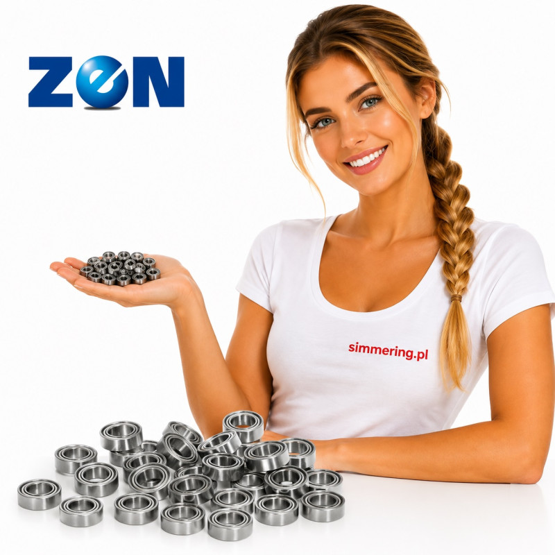S698 2RS ZEN 8x19x6 Łożysko Kulkowe Nierdzewne