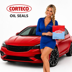01031879 CORTECO 36x54x8 ACM B1BASW1SFDRWX1 Transmission Shaft Seal