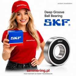 SKF 6206 2RS C3 30x62x16 Deep Groove Ball Bearing