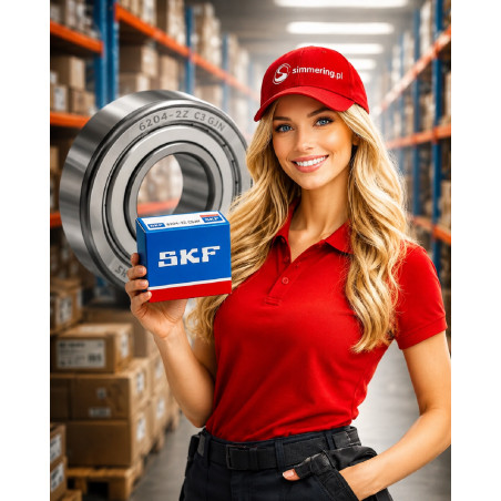 SKF 6204-2Z 20x47x14 Łożysko kulkowe zwykłe