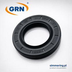 Simmering 100x125x15 NBR AO/TC - uszczelniacz dwuwargowy GRN®