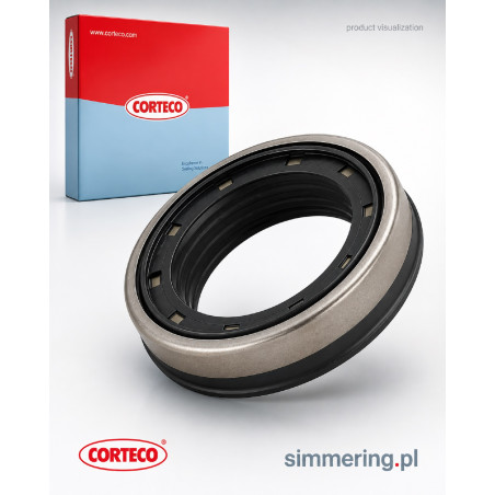 12017196 NBR Rotary Shaft Seal Ring - 108x152.6/160x15/16.5