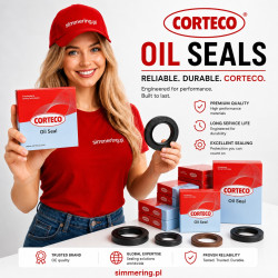 Rotary Shaft Seal CORTECO 01029659 115x140x15,5 FPM B1BAVI Oil Seal