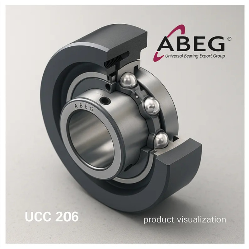 Zespół łożyskowy UCC 206 ABEG - Kaseta z łożyskiem kulkowym 30 mm