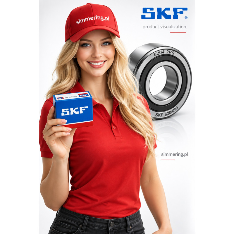SKF 6302 2RS Ball Bearing 15x42x13 mm