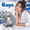 KOYO 15123/245 31.75x62x18.161 Single-Row Tapered Roller Bearing