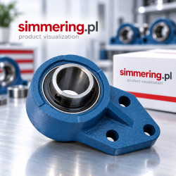 MTM UCFB 206 30 mm 3-Bolt Flange Bearing Unit