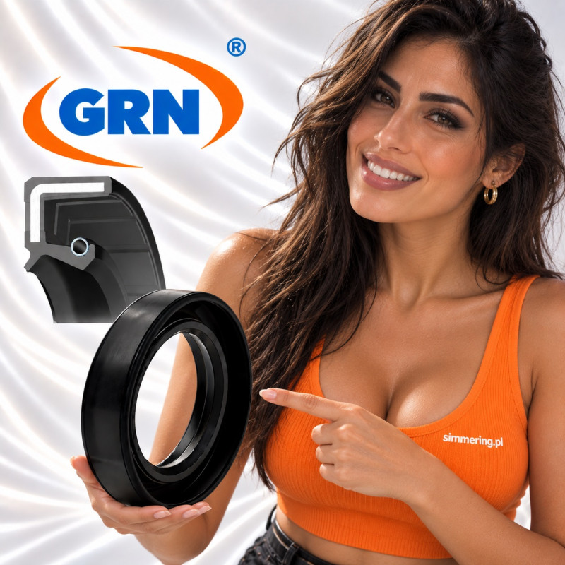 GRN® 11x22x7 NBR AO/TC Double Lip Rotary Shaft Seal