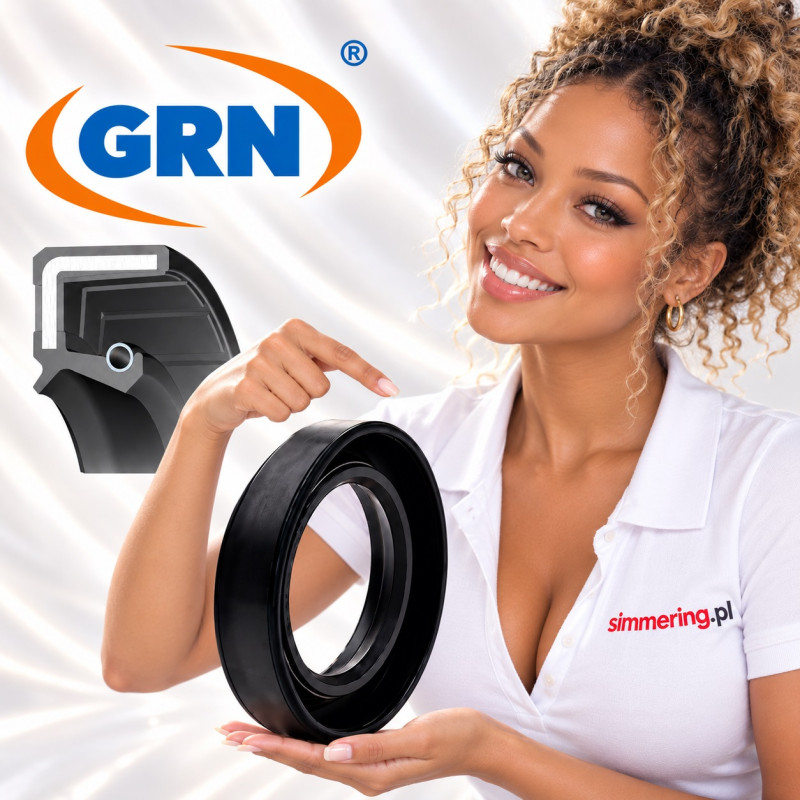 Simmering GRN® 95x115x13 NBR AO Uszczelniacz dwuwargowy