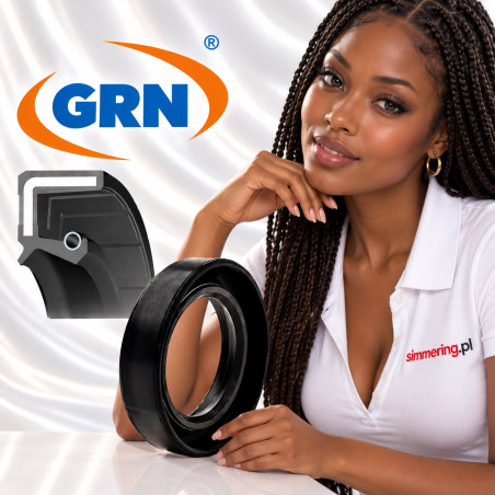 GRN® 48x72x8 NBR TC Double Lip Rotary Shaft Seal