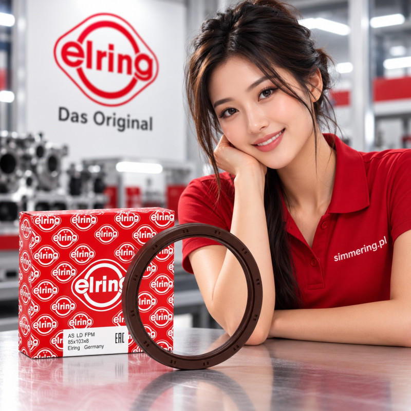 ELRING 034.560 85x103x8 FPM AS Crankshaft Radial Shaft Seal