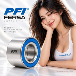 PFI 5206-2RS C3 30x62x23.8 Łożysko Kulkowe Skośne Dwurzędowe