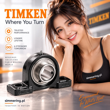 TIMKEN UCP207 35 mm Zespół Łożyskowy w Oprawie Stojącej