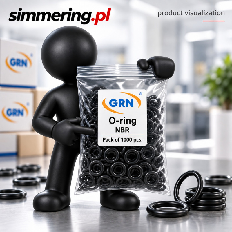 O-ring NBR 15x2,2 mm 70 ShA - Nitrile Rubber Sealing Ring (1000 Pack)