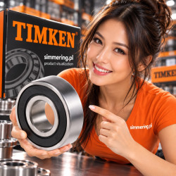 TIMKEN 6206 2RS Ball Bearing 30x62x16
