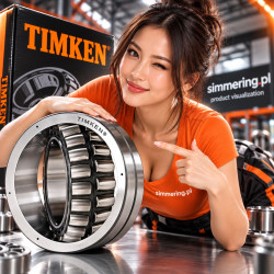 Łożysko baryłkowe 22224EJW33 TIMKEN 120x215x58 mm