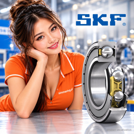 E2.6000-2Z/C3 SKF 10x26x8 Łożysko Kulkowe Zwykłe