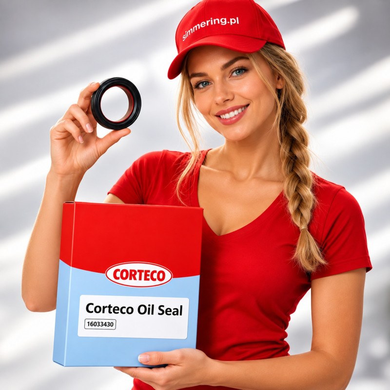 CORTECO 12014342B 42x55x8 FPM BAUMSLX7 Uszczelniacz Wału