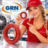 17x35x10 TC VMQ Silicone Oil Seal - Double Lip