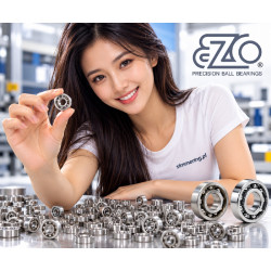 602 X EZO 2,5x8x2,8 Łożysko kulkowe zwykłe
