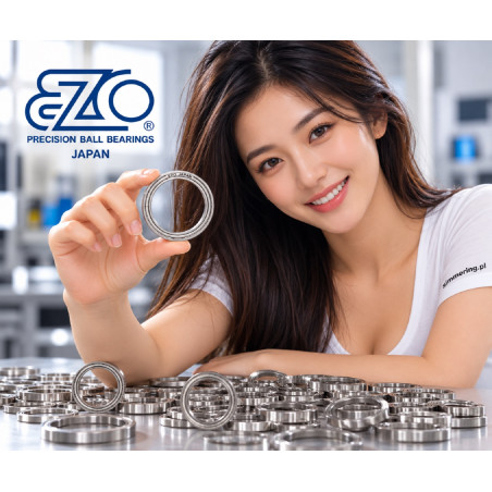 6700HZZ EZO 10x15x4 mm - łożysko kulkowe zwykłe nierdzewne cienkościenne