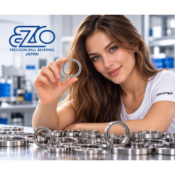 6803ZZ EZO 17x26x5 mm - Thin-Section Deep Groove Ball Bearing