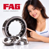 FAG QJ208-TVP 40x80x18 mm - Four-Point Contact Ball Bearing