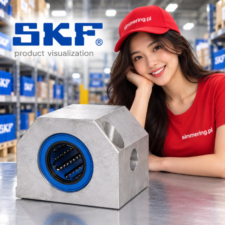 SKF LUND 20-2LS - Zespół Łożyska Liniowego