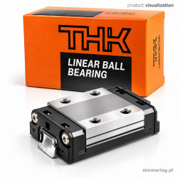 SRS-9 W THK - Miniature Wide-Type Linear Guide Carriage